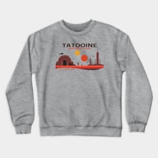 Visit Tatooine - National Park Retro Crewneck Sweatshirt